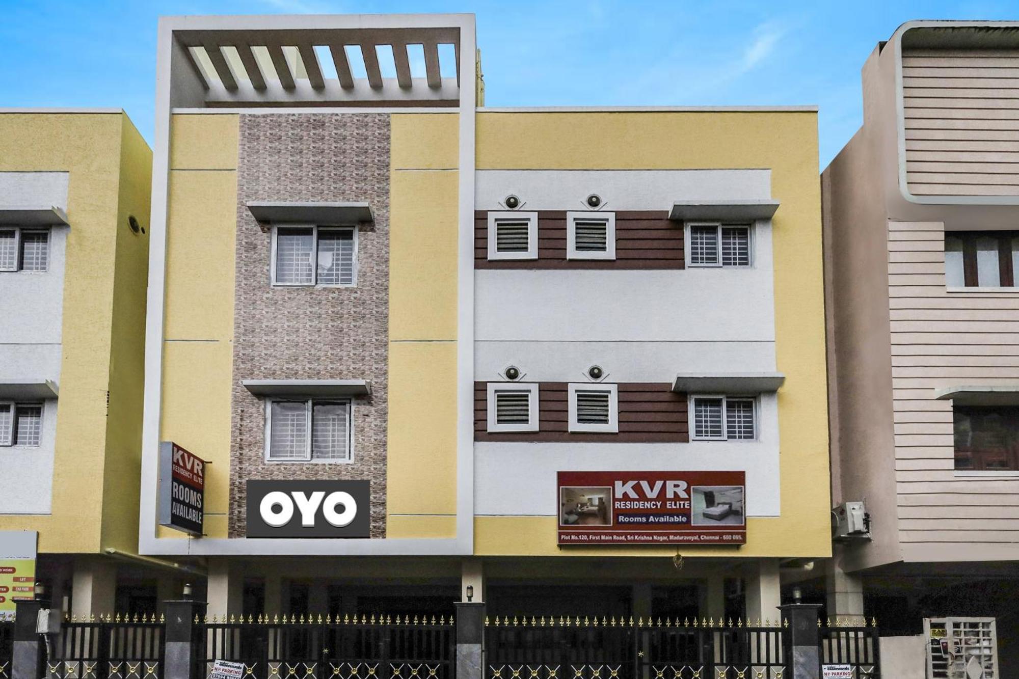 Hotel O K V R Residency - Elite Chennai Exteriör bild